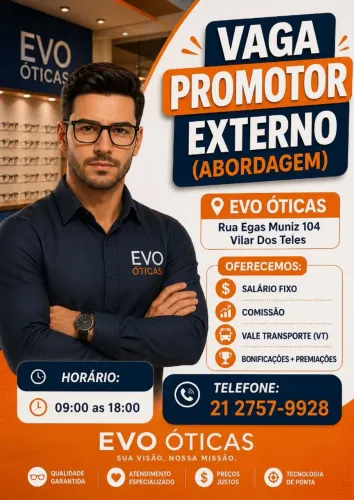 Promotor de Vendas externo HP
