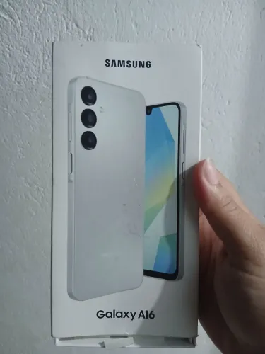 Samsung galáxia A16 128 gigas branco