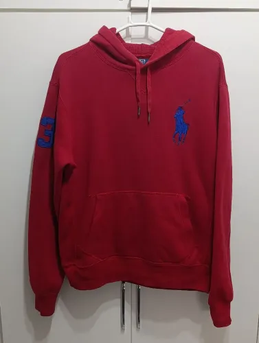 Moletom Polo Ralph Lauren vermelho big pony