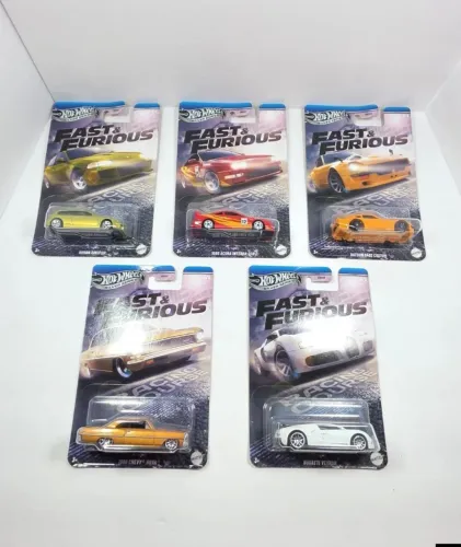 Set Hot Wheels Silver Series Velozes e Furiosos 2025