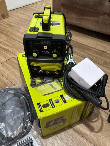 Máquina de solda inversor 3 em 1, MMA MIG e TIG, 127V 160amperes.