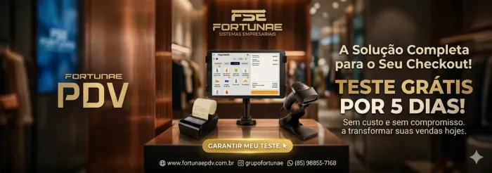 SISTEMA FORTUNAE PDV - Tenha tudo na palma da mão !