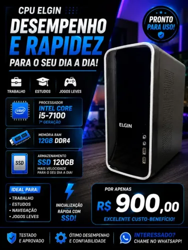 Pc i5-7100 geração