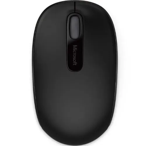 Mouse Óptico Sem Fio 2.4 Ghz 1.000 DPI Preto Microsoft Wireless 1850 Novo Original