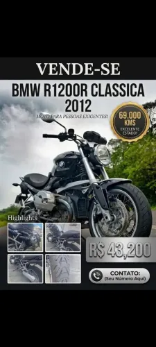 BMW 1200R 2012 IMPECÁVEL