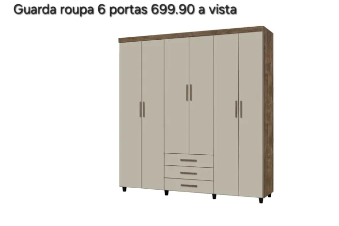 Guarda roupa novo