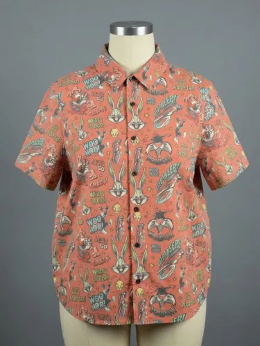 Camiseta de botão