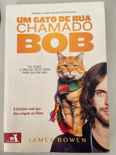 Livro ?Um gato de rua chamado Bob? 