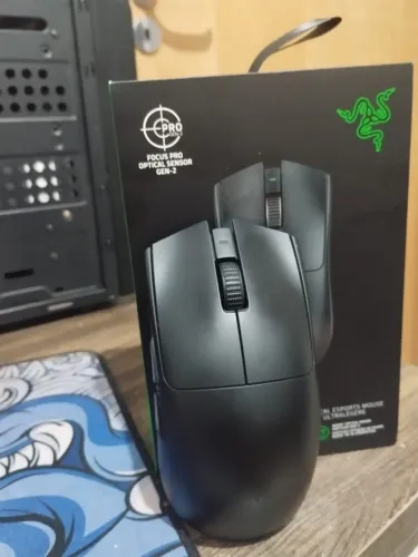Mouse Razer Viper V3 Pro Preto + Obsidian Pro Dots