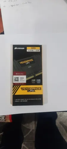 Memória RAM Vengeance LPX black 32GB