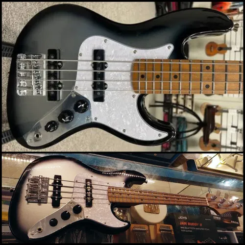 Baixo MINI Flight Jazz Bass Escala 23" Moonburst