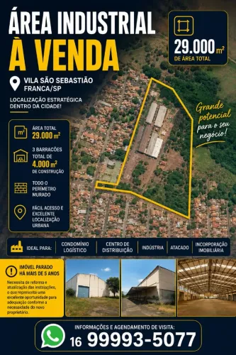 Comercial e ind. 29 mil mt