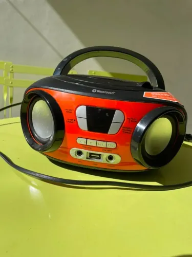 Rádio Mondial Bluetooth USB FM - Funcionando com Avarias