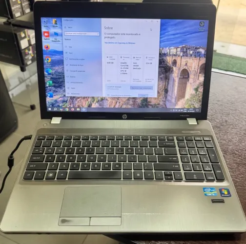 Notebook HP Core i3 2310 4gb de memoria ssd 240