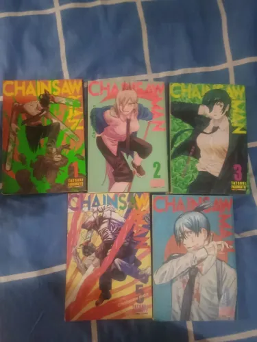 Mangás chainsaw man semi novos
