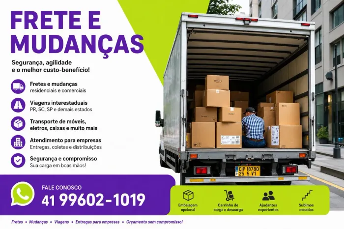 Frete Agilidade Transporte com Segurança Curitiba e Interestadual