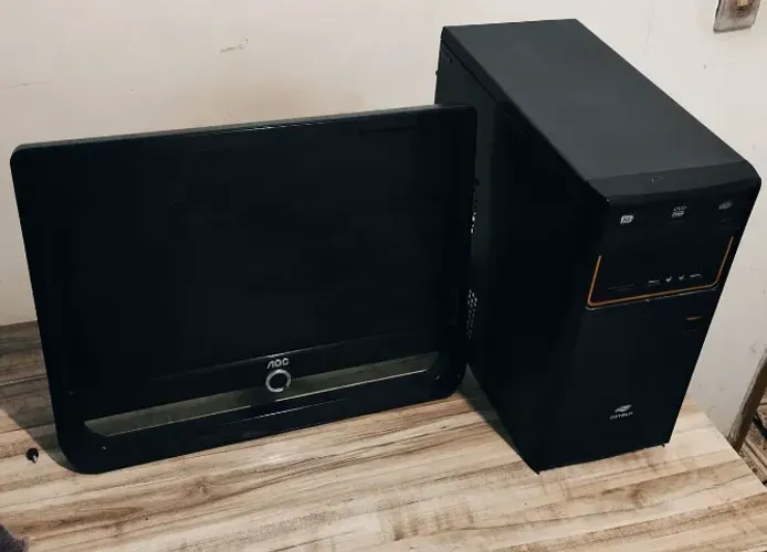 Computador I5 3.2ghz de 6° + 8gb de Memória DDR4 e HD 500GB + MONITOR