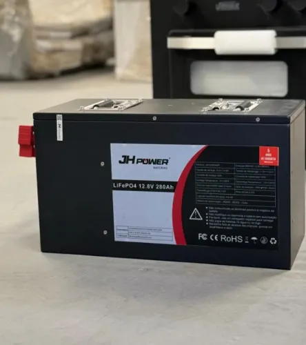 Bateria Jh Power Lifepo4 12.8v 314ah Caixa Inox 304
