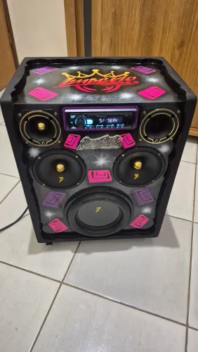 Caixa de som automotivo residencial 