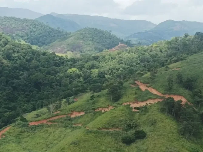 Área rural em Santa Teresa 