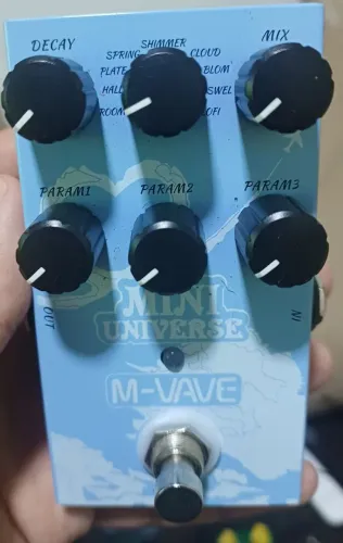Pedal Reverb M-Vave Mini Universe