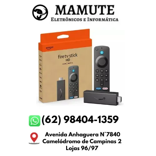 Fire Stick HD Amazon Comandos Tv Por Voz Original Alexa Smart TV