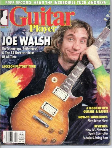 Revista Guitar Player Apr 88 Joe Wash