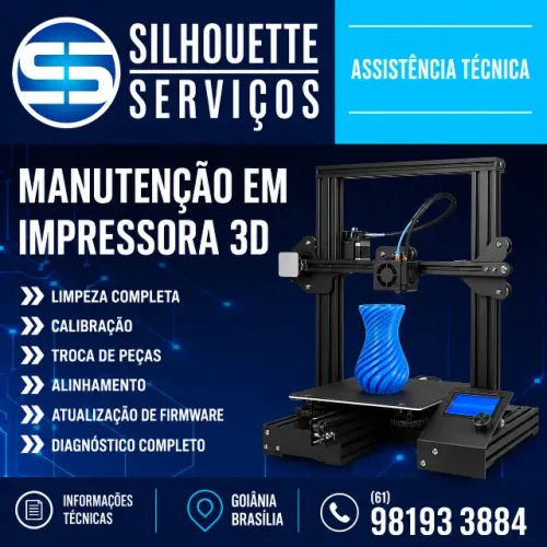 Manutenção em Impressora 3D