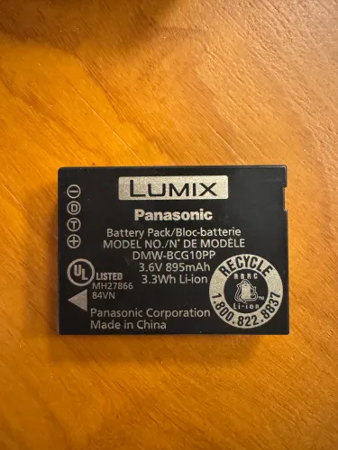 Bateria LUMIX Panasonic