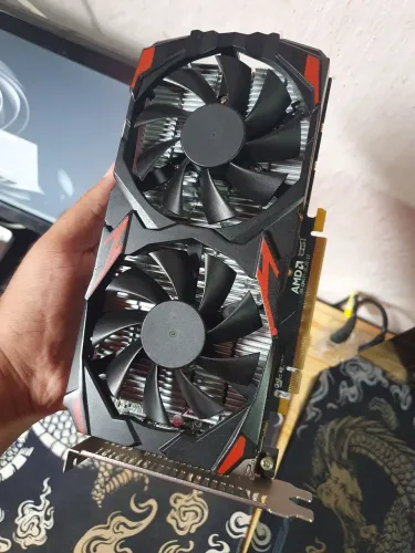 Placa de vídeo Rx580 8gb