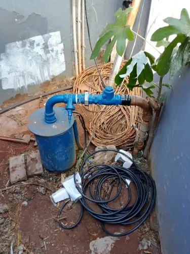 Manutenção e perfuração de poço artesiano limpeza de caixa d'água