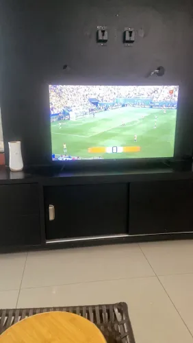 Rack preto semi novo