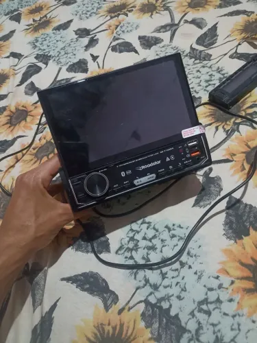 multimídia digital nova com câmera de ré
