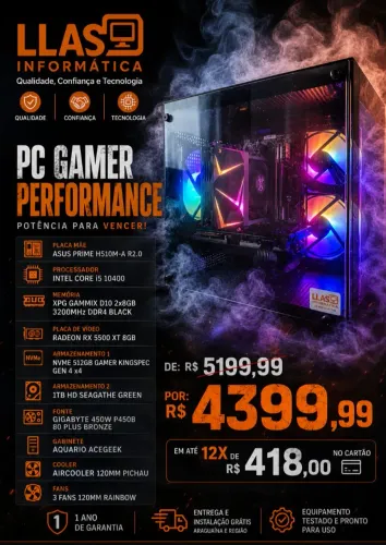 PC Gamer - ? ATENÇÃO! É A ÚLTIMA UNIDADE EM ESTOQUE! ?