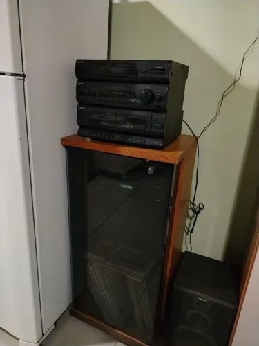 Vendo conjunto de som Sony e Philips com as caixa