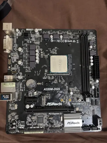 PLACA MAE A320M-DGS E RYZEN 5 1600