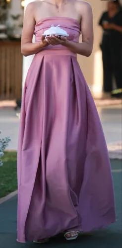 Vestido rosê/rosa madrinha 