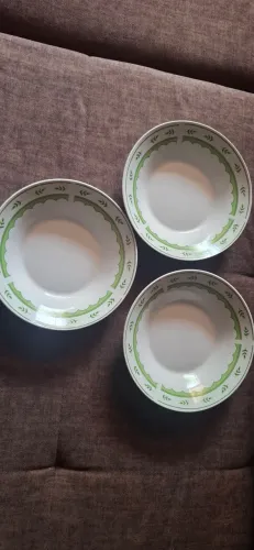 Pratos fundi porcelana antigos