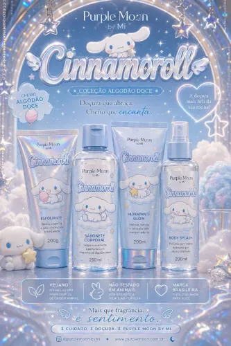 Linha Cinnamaroll - Algodão doce 