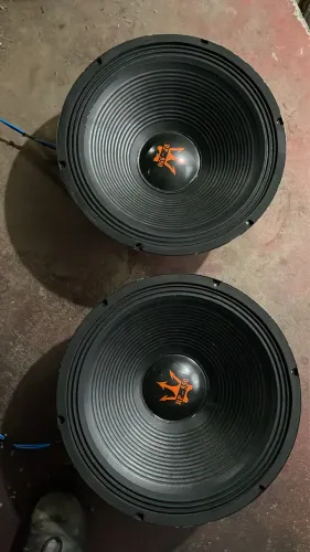 Par de Alto-Falantes Magnum Rex 15P RP550 RMS - Oportunidade! ?