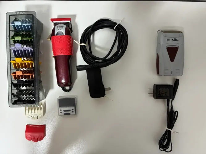 COMBO com Wahl + Shaver Andis + acessórios por apenas R$ 650,00