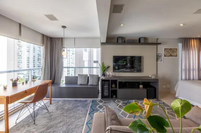 Studio para venda em Campo Belo com 1 quarto, 43m²