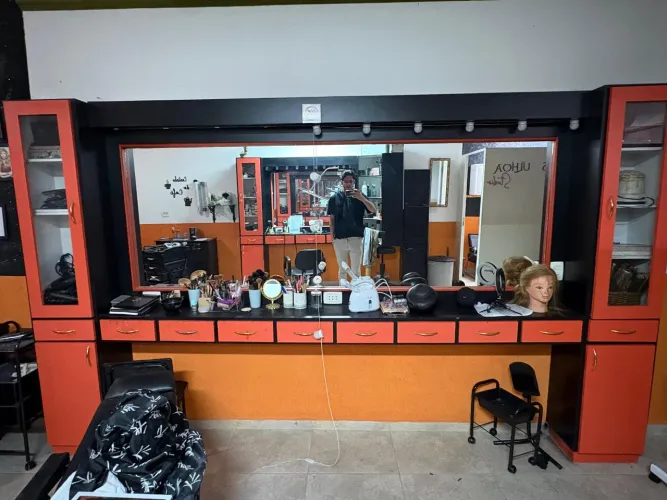 Móveis de salão de beleza Penteadeira