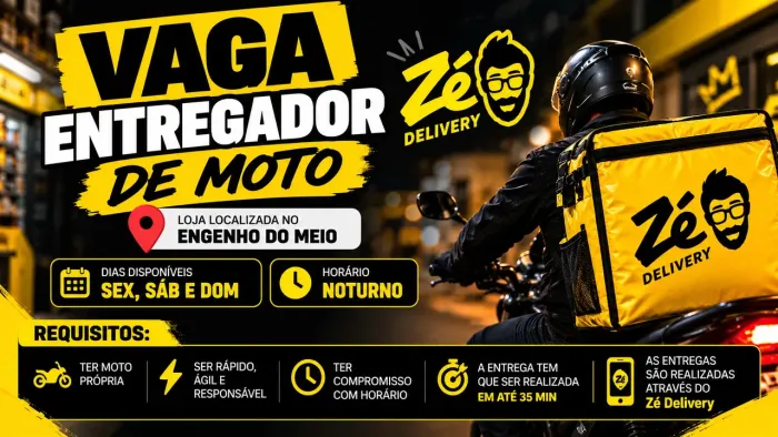 ENTREGADOR ZÉ DELIVERY