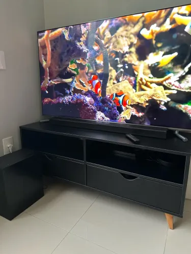 TV Samsung QLED 55? (Q6F) + Soundbar Samsung HW-K450 | Imagem e Som de Cinema em Casa!