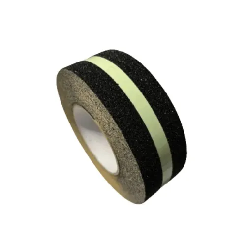 fita antiderrapante de 5cm x 3m durável e luminosa, preta bom-1359
