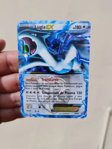 Carta Pokémon Lugia EX Promo Original