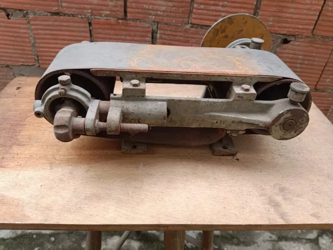 Lixadeira de cinta e disco. Cutelaria artesanato gaiolas