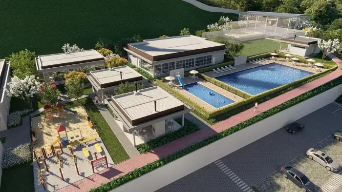 Apartamento Alugar semi mobiliado térreo Bela Vista Palhoça