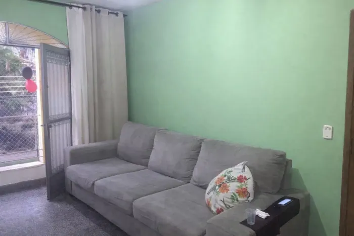Sofá Retrátil cinza
